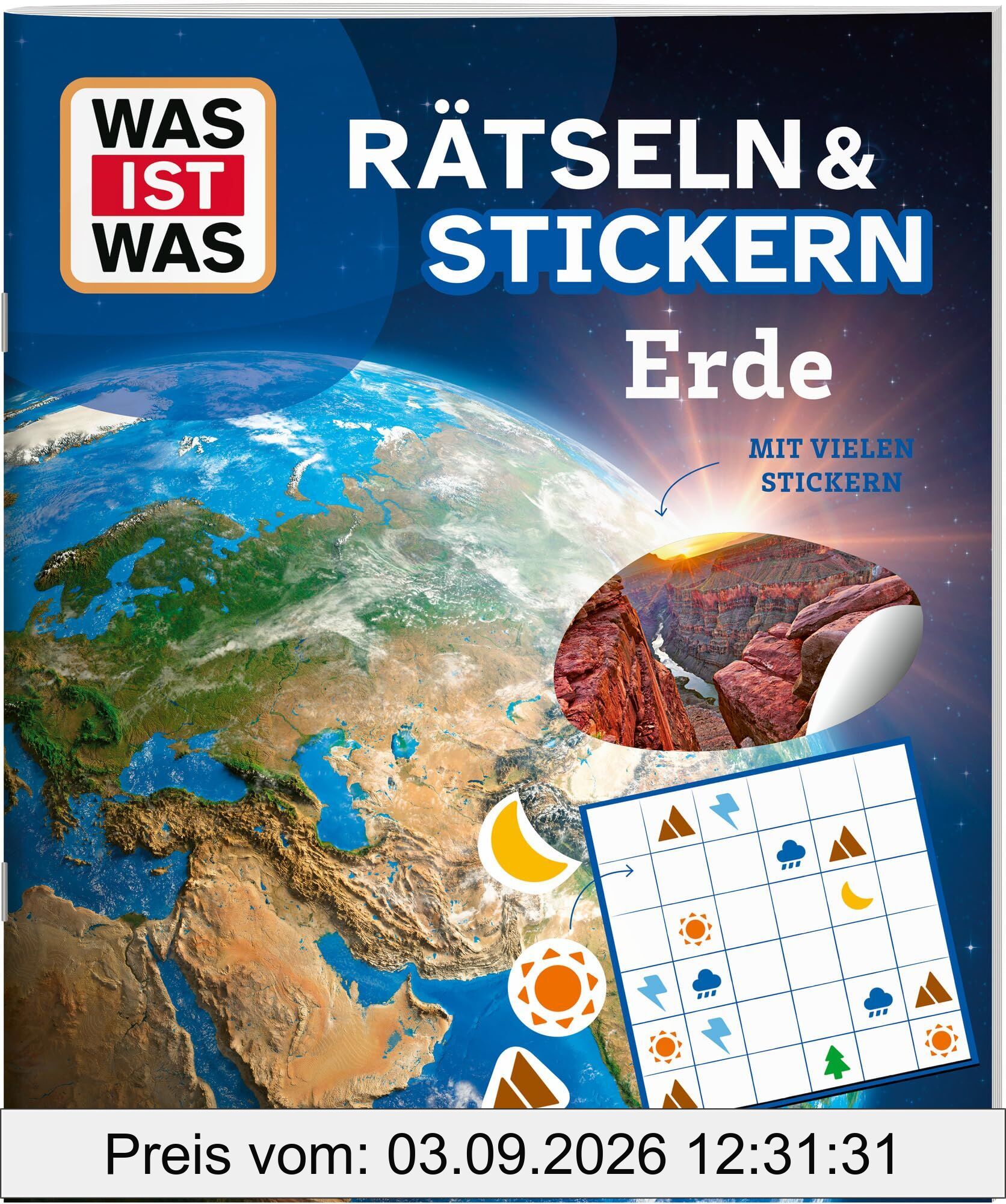 WAS IST WAS Rätseln und Stickern: Erde