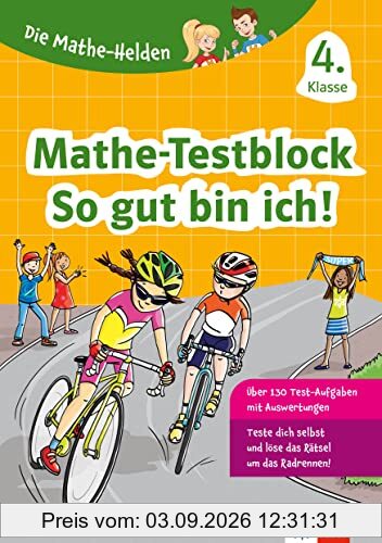 Klett Die Mathe-Helden: Mathe-Testblock 4. Klasse