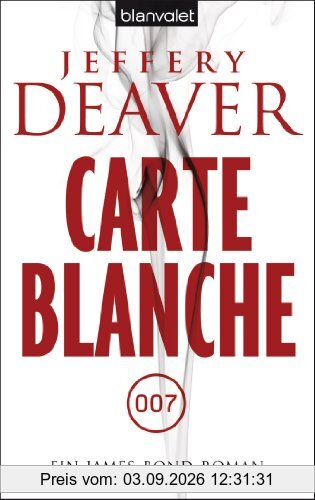 Carte Blanche: Ein James-Bond-Roman
