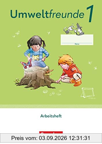 Umweltfreunde - Mecklenburg-Vorpommern, Sachsen-Anhalt, Sachsen, Thüringen - Ausgabe 2023 - 1. Schuljahr: Arbeitsheft - Mit Wegweiser Arbeitstechniken und BuchTaucher-App