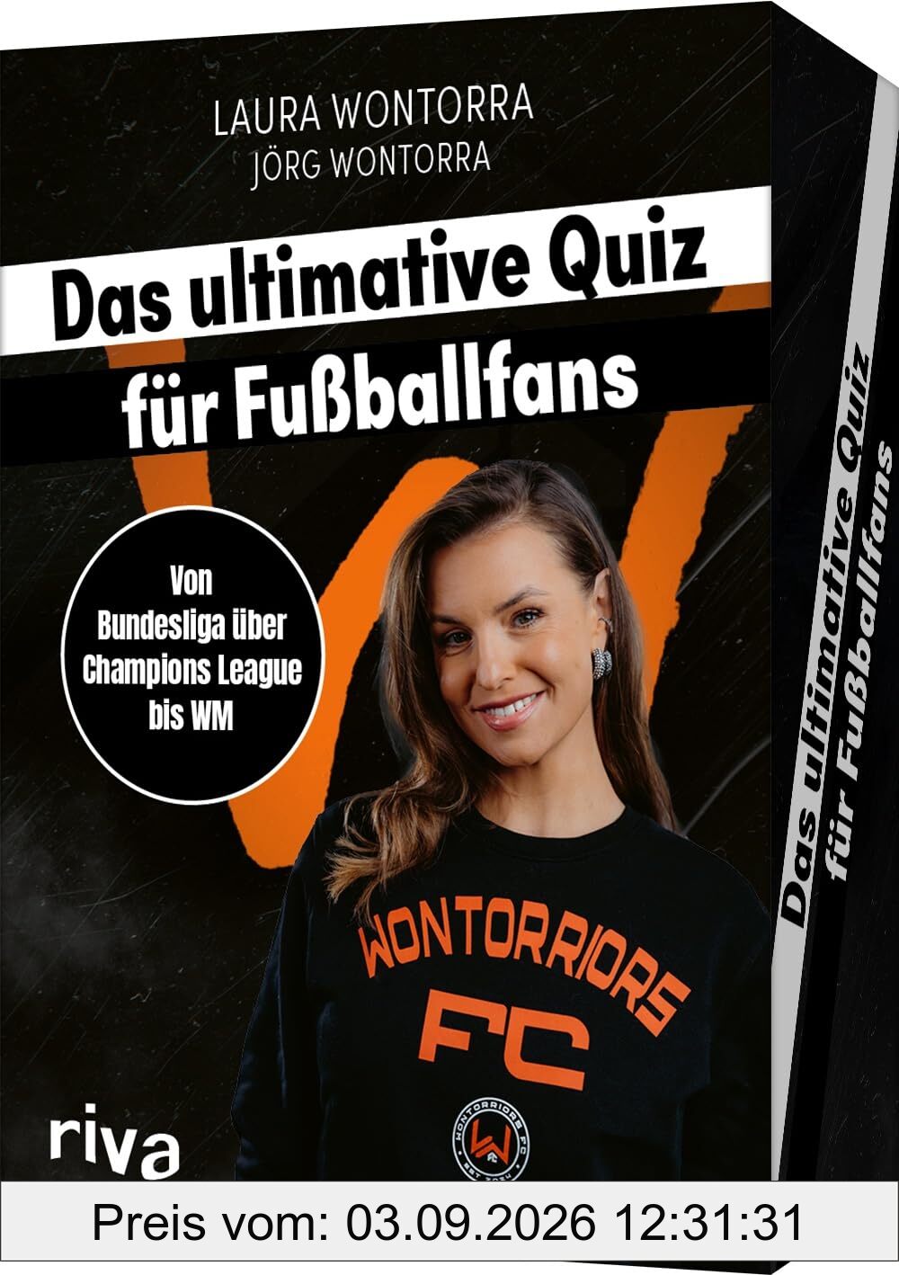 Das ultimative Quiz für Fußballfans: Von Bundesliga über Champions League bis WM. Kartenspiel für Familie, Freunde, Kinder, Erwachsene. Geschenk zu Geburtstag, Weihnachten.