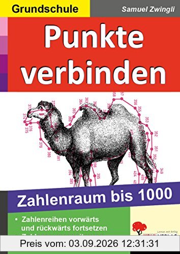 Punkte verbinden 1000: Zahlenraum bis 1000