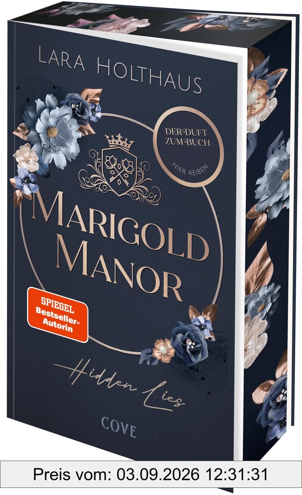 Marigold Manor 1: Hidden Lies: High Society Suspense in britischem Setting | Schmuckausgabe mit Motiv-Farbschnitt in der ersten Auflage, nur solange der Vorrat reicht