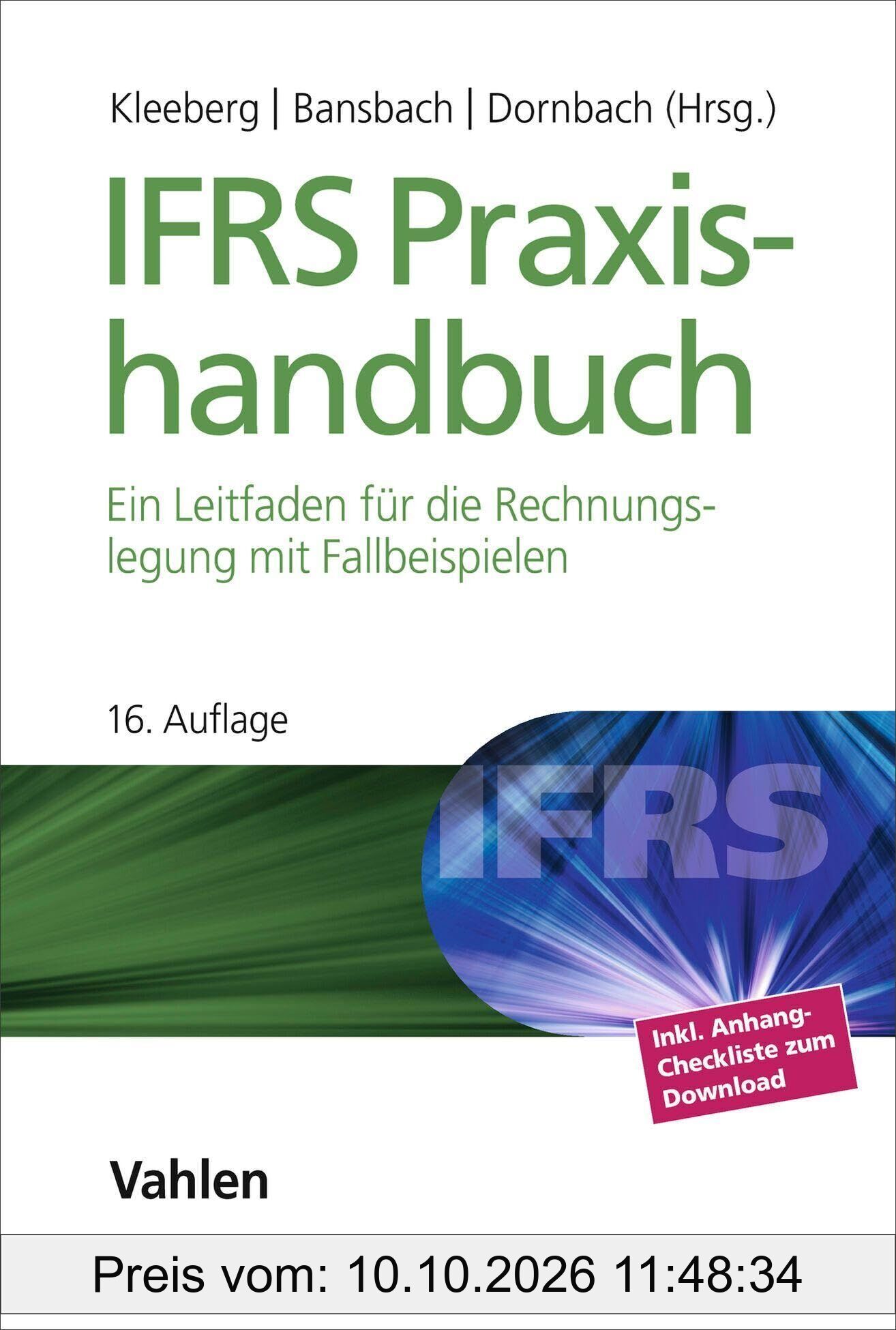 IFRS Praxishandbuch