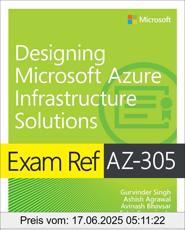 Binding : Taschenbuch, Label : Microsoft Press, Publisher : Microsoft Press, medium : Taschenbuch, numberOfPages : 192, publicationDate : 2022-11-09, releaseDate : 2022-11-09, authors : Ashish Agrawal, Gurvinder Singh, Avinash Bhavsar, Sopariwala, Mohammad Sabir, ISBN : 0137878788