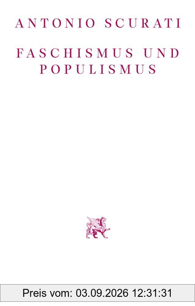 Faschismus und Populismus