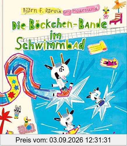 Die Böckchen-Bande im Schwimmbad