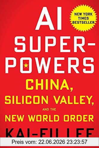 Kai-Fu Lee Ai Superpowers, China, Silicon Valley, And The New World Order