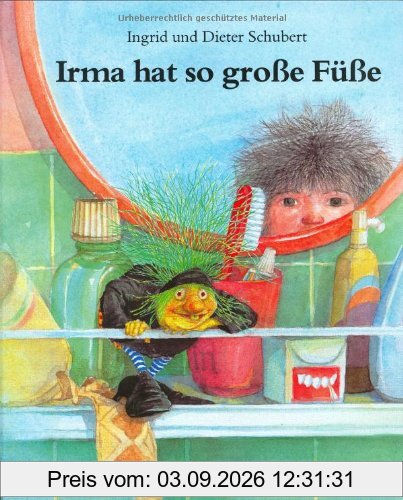 Irma hat so große Füße