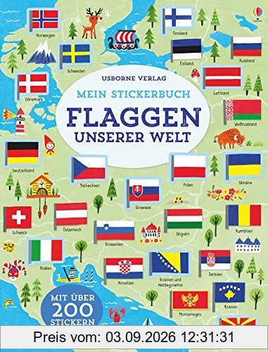 Mein Stickerbuch: Flaggen unserer Welt