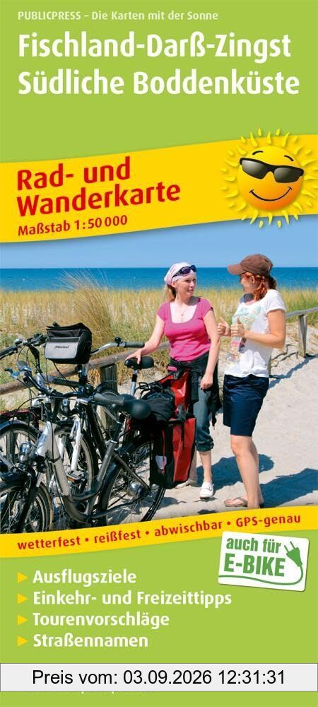 Fischland - Darß - Zingst 1:50 000
