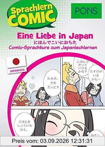 PONS Sprachlern-Comic Japanisch: Eine Liebe in Japan - der Comic Sprachkurs zum Japanisch lernen