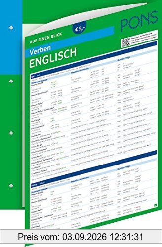 PONS Verben auf einen Blick Englisch