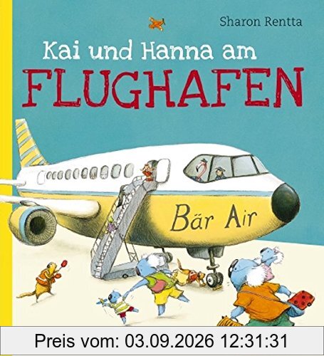 Kai und Hanna am Flughafen