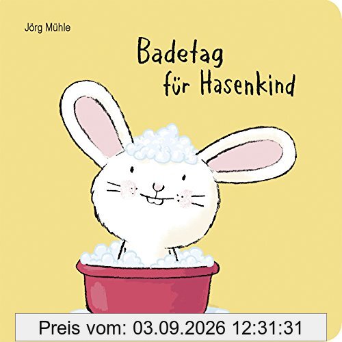 Badetag für Hasenkind