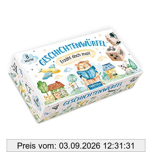 Trötsch Würfelset Geschichtenwürfel Erzähl doch mal: Kreativitätset Geschichtenwürfel