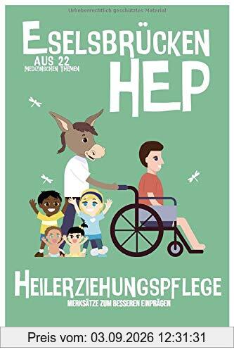 Eselsbrücken HEP: Heilerziehungspflege - 22 medizinische Themen