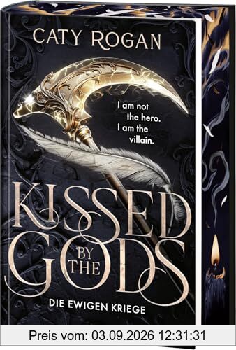 Kissed by the Gods – Die ewigen Kriege: Roman - Das große BookTok-Must-Read mit Farbschnitt und Extras in limitierter Erstauflage sowie zwei brandneuen Bonuskapiteln
