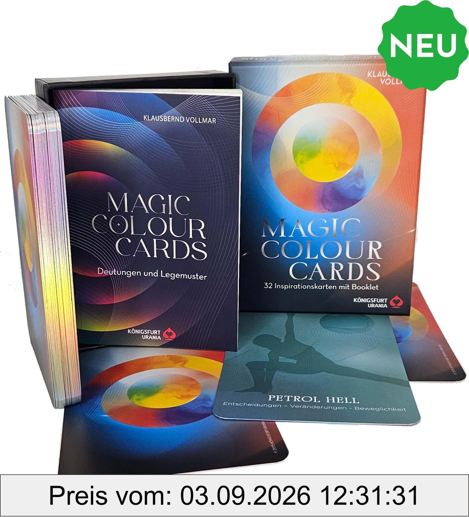 Magic Colours Cards - 32 Inspirationskarten mit Booklet
