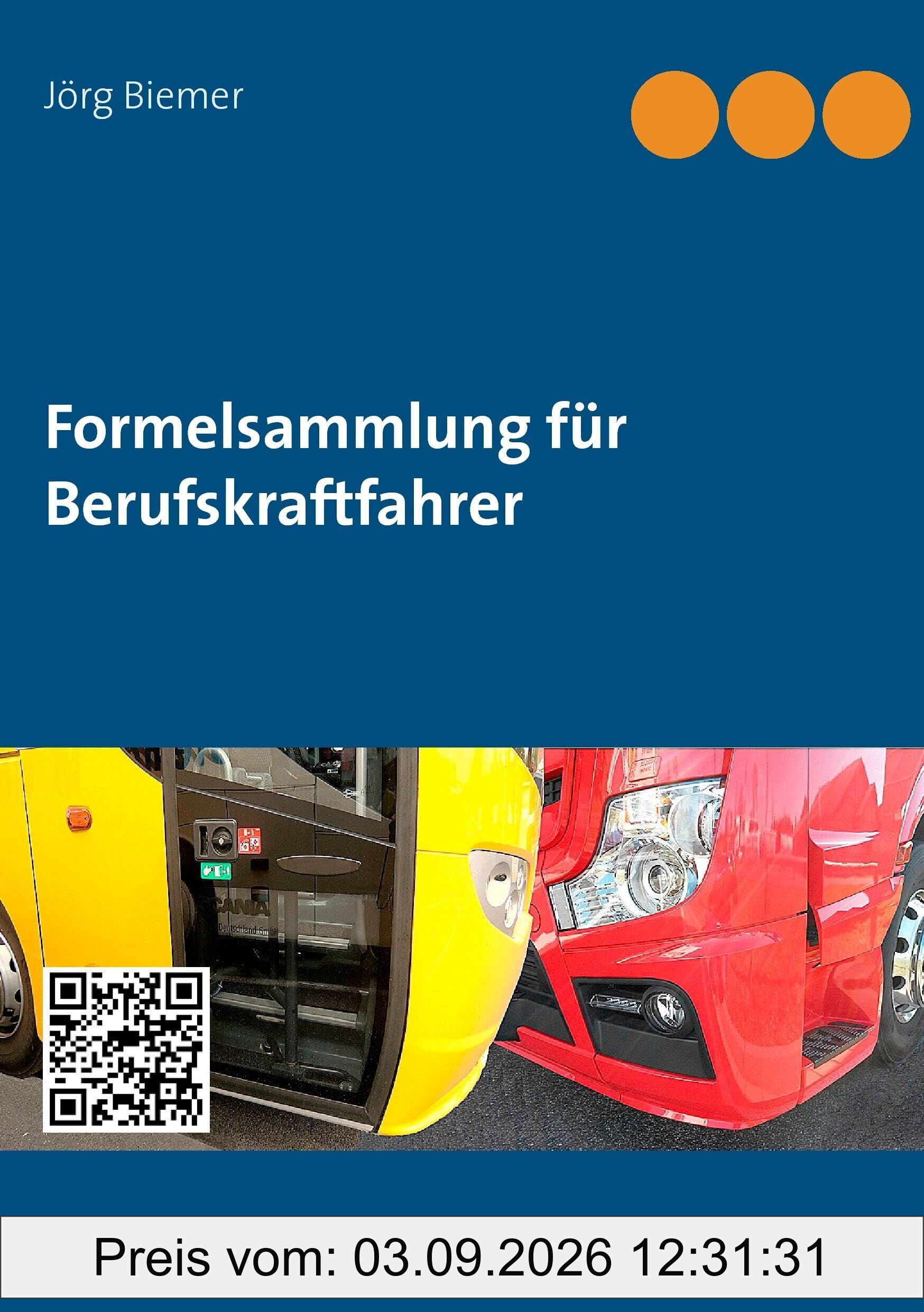 Formelsammlung für Berufskraftfahrer