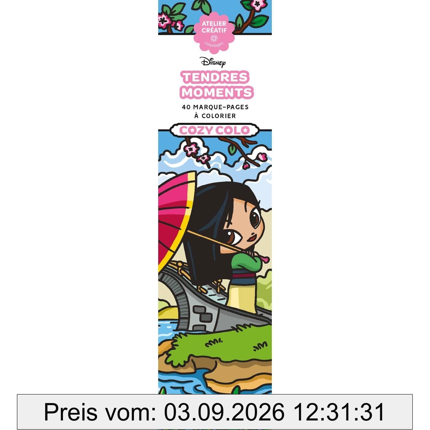 Marque-pages Disney : Cozy : Tendres moments