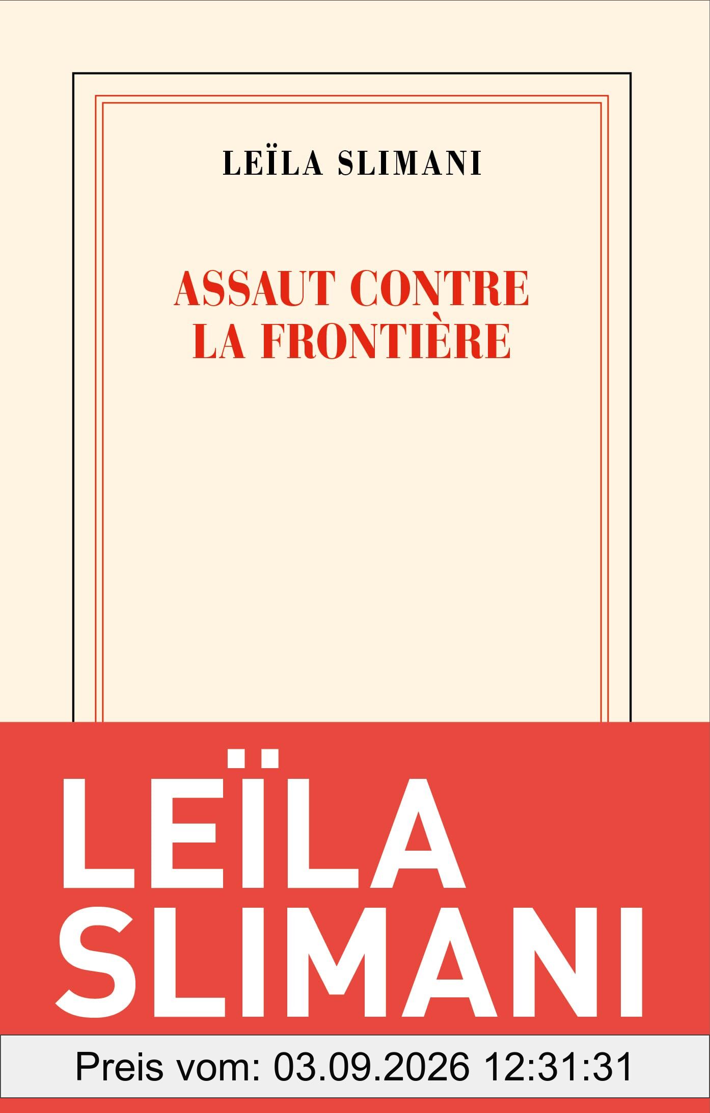 Assaut contre la frontière