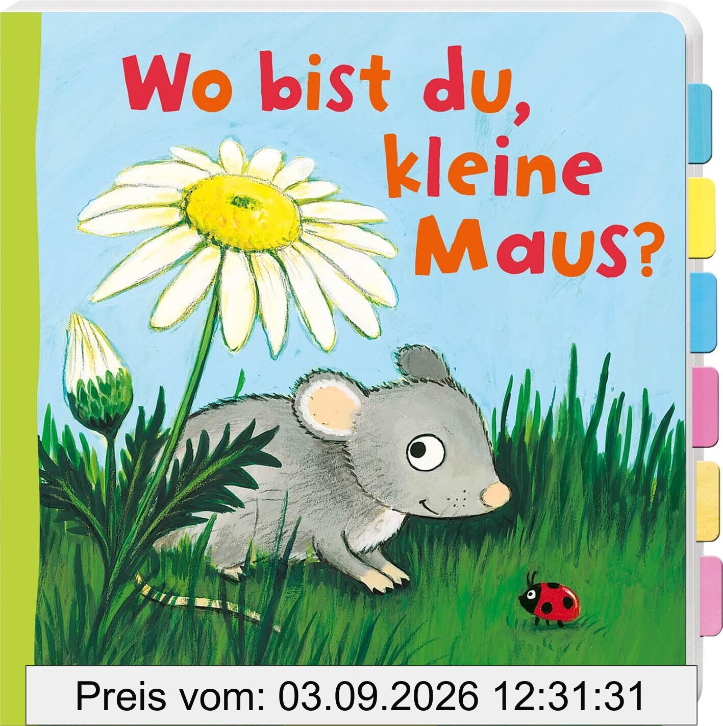 Wo bist du, kleine Maus?: Erstes Entdeckerbuch mit stabilen Klappen für Kinder ab 18 Monaten