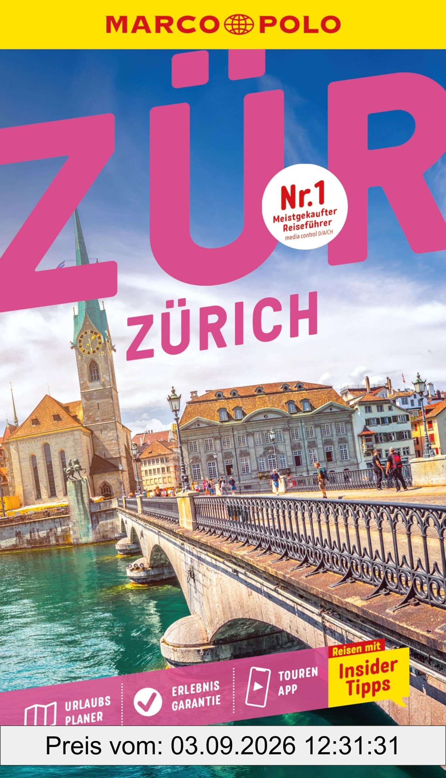 MARCO POLO Reiseführer Zürich: Reisen mit Insider-Tipps. Inklusive kostenloser Touren-App