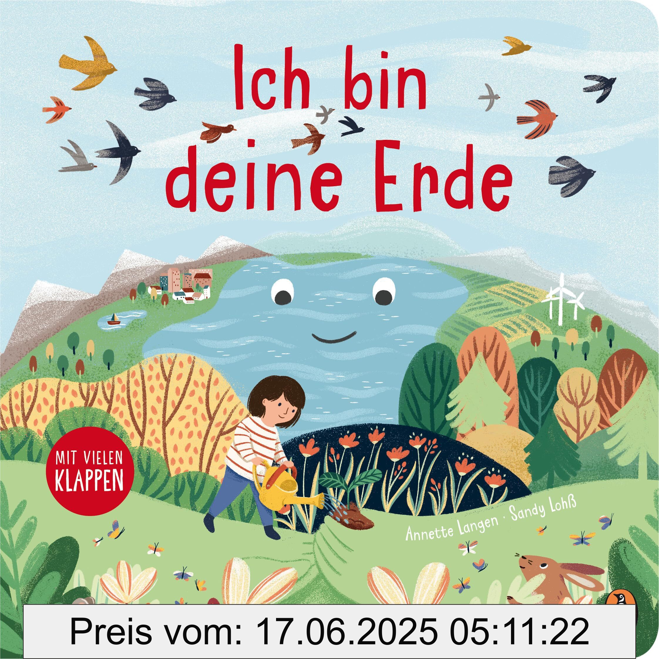 Binding : hardcover, Edition : Originalausgabe, Label : Ich bin deine Erde : Pappbilderbuch ab 2 1/2 Jahren zum Thema Nachhaltigkeit, medium : hardcover, numberOfPages : 16, publicationDate : 2024-07-24, releaseDate : 2024-07-24, languages : german, ISBN : 3328302832