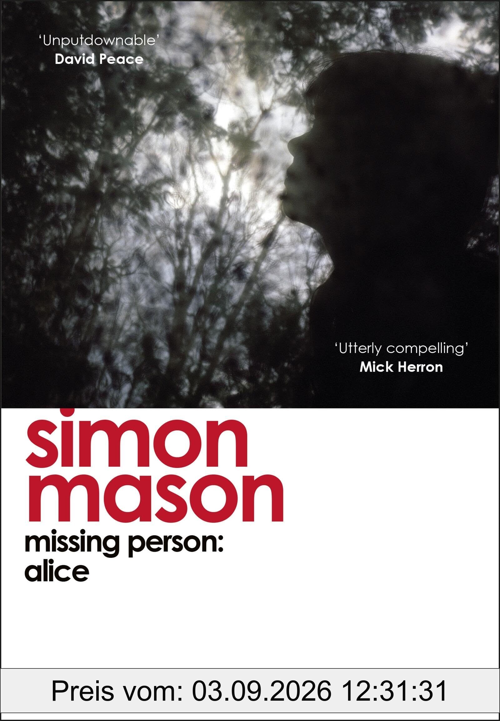 Missing Person: Alice (The Finder Mysteries) (Finder Series)