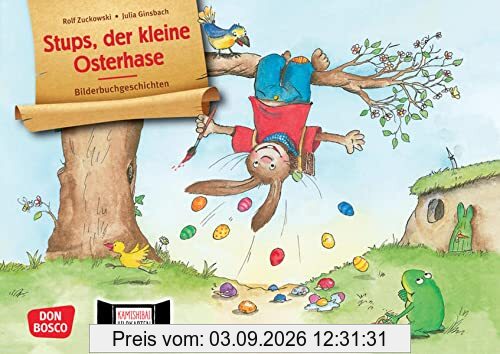 Stups, der kleine Osterhase. Kamishibai Bildkartenset: Entdecken - Erzählen - Begreifen: Bilderbuchgeschichten für unser Erzähltheater. Rolf Zuckowskis Hasengeschichte – der Klassiker für Ostern!