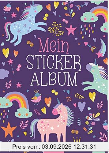 Mein Stickeralbum - Einhörner