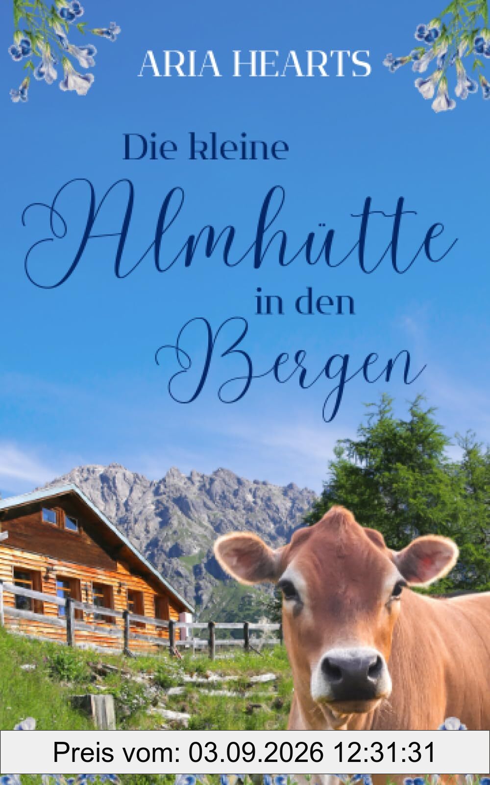 Die kleine Almhütte in den Bergen