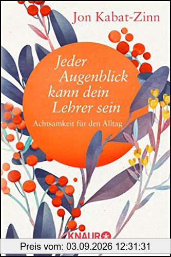 Jeder Augenblick kann dein Lehrer sein: Achtsamkeit für den Alltag (Die Weisheit großer Meister zum Verschenken)