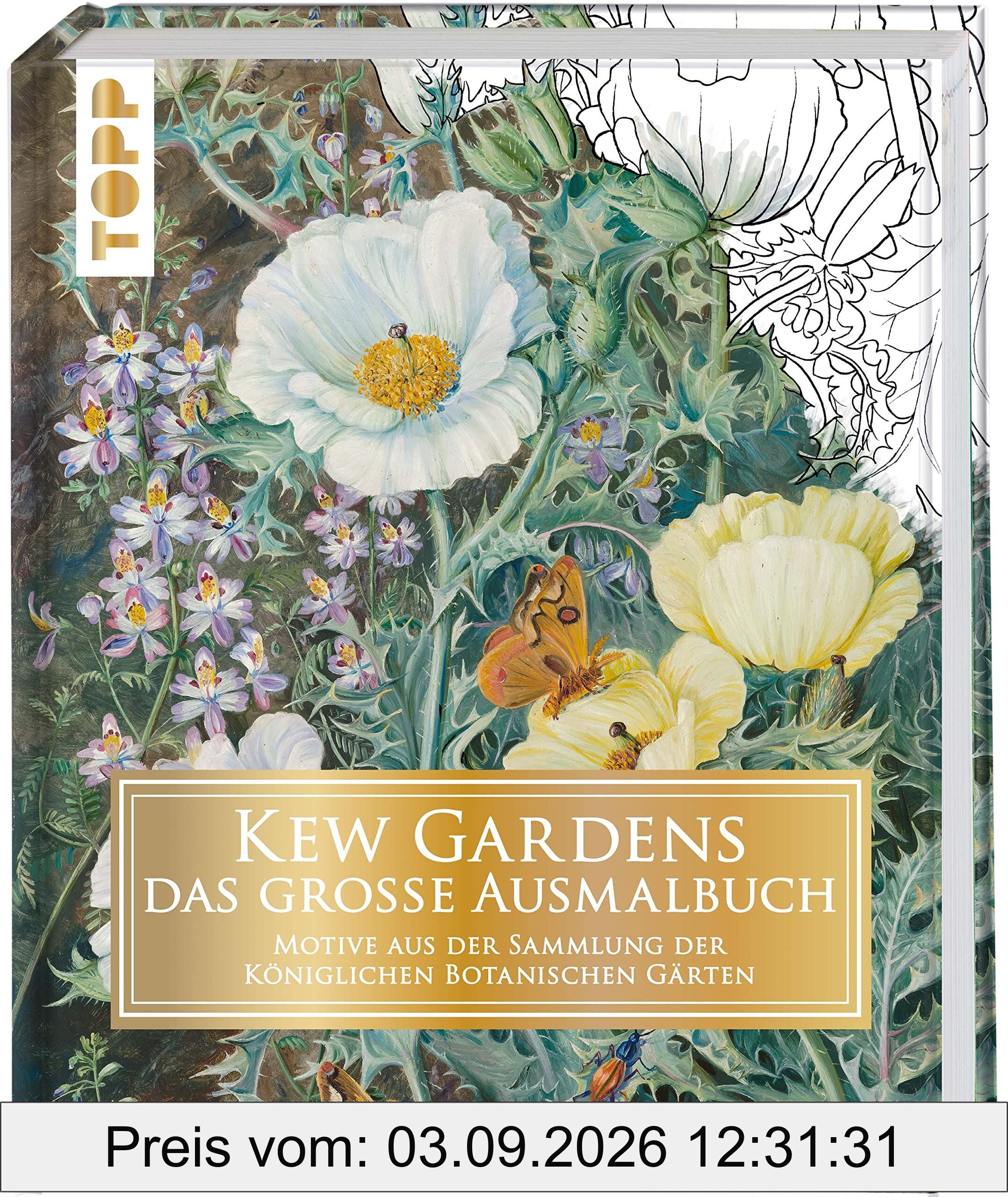 Kew Gardens - das große Ausmalbuch