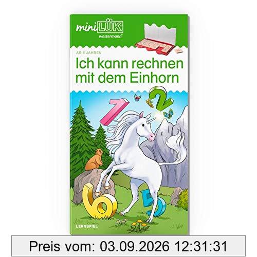 miniLÜK-Übungshefte / Vorschule: miniLÜK: Vorschule/1. Klasse - Mathematik: Ich kann rechnen mit dem Einhorn