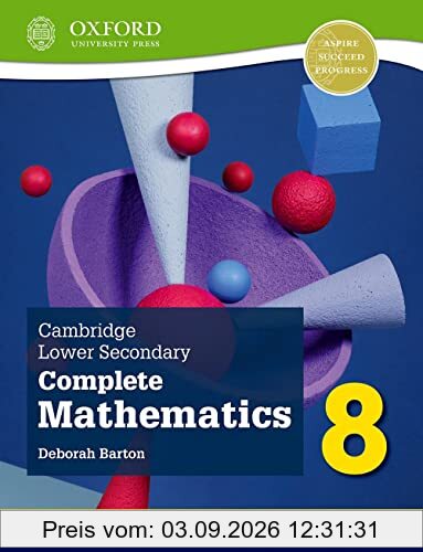 Cambridge Lower Secondary Complete Mathematics 8: Student Book (Second Edition) (CAIE COMPLETE MATHEMATICS 2ED)