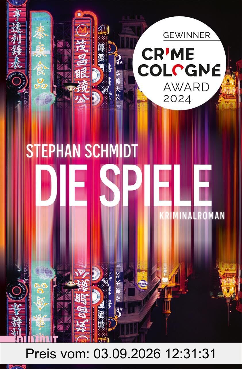 Die Spiele: Ausgezeichnet mit dem Crime-Cologne-Award 2024