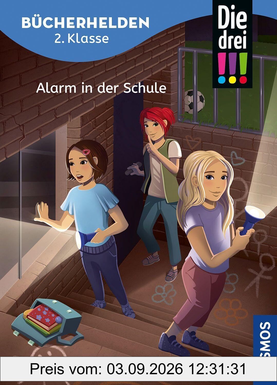 Die drei !!!, Bücherhelden 2. Klasse, Alarm in der Schule