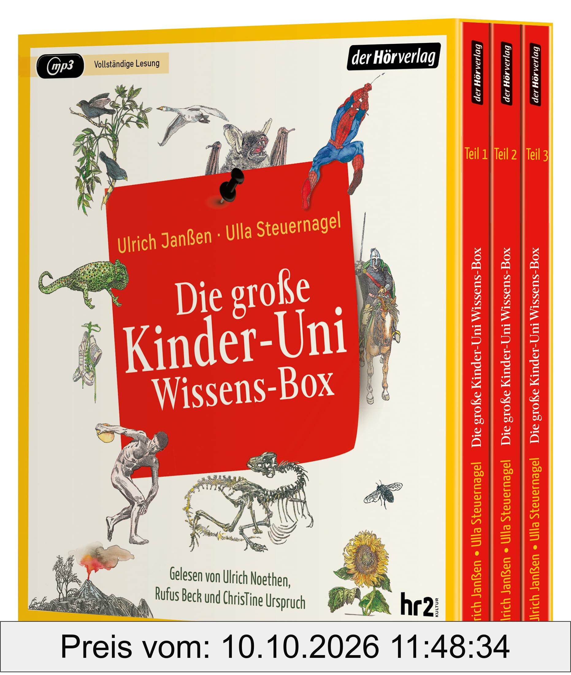Die große Kinder-Uni Wissens-Box