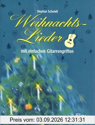 Weihnachtslieder mit einfachen Gitarrengriffen