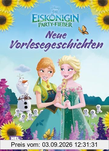 Disney Die Eiskönigin: Party-Fieber: Neue Vorlesegeschichten: Lesespaß auf 80 Seiten | Vorlesegeschichten für Kinder ab 3 Jahren