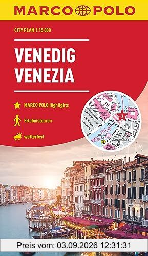 MARCO POLO Cityplan Venedig 1:5.500