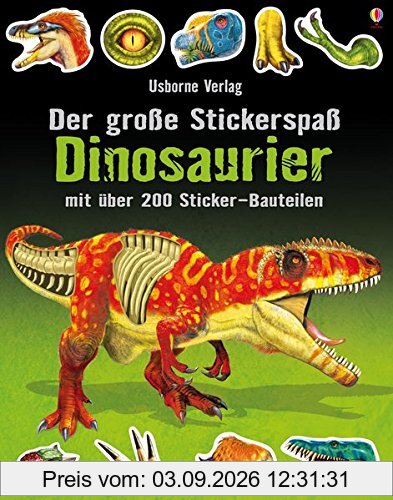 Der große Stickerspaß: Dinosaurier