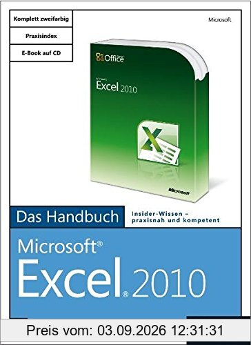 Microsoft Excel 2010 - Das Handbuch