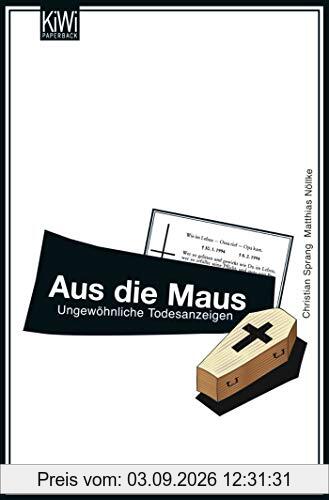 Aus die Maus: Ungewöhnliche Todesanzeigen