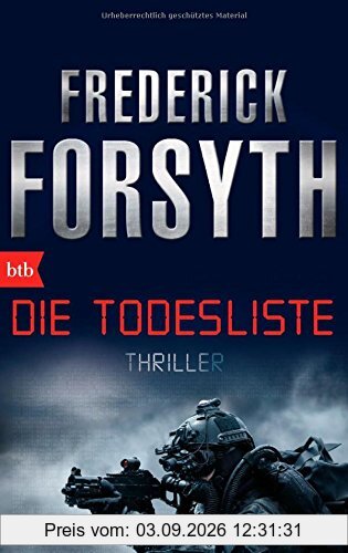 Die Todesliste: Thriller