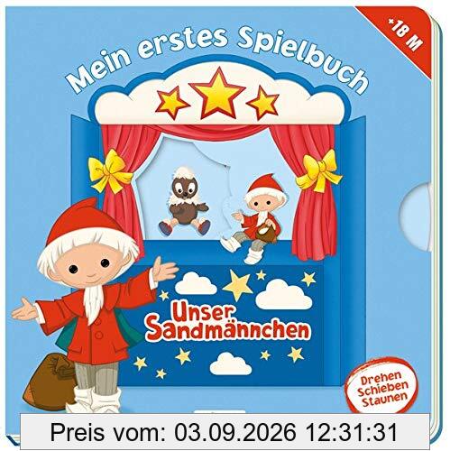 Unser Sandmännchen Mein erstes Spielbuch: 10 Seiten, ab 18 Monate