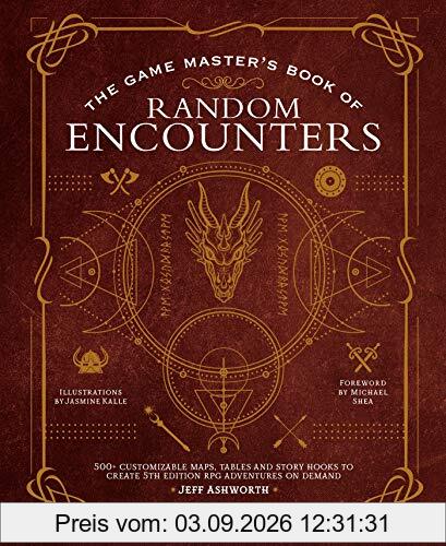 The Game Master's Book of Random Encounters: 500+ customizable maps, tables and story hooks to create 5th edition adventures on demand