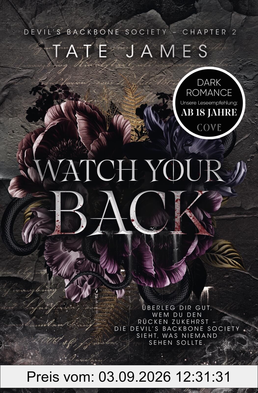 Watch Your Back (Devil's Backbone Society 2)